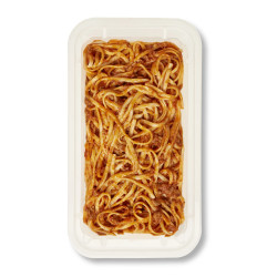 Tallarines a la boloñesa
