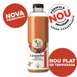 Gazpacho Botella 1 Litro | Platos precocinados
