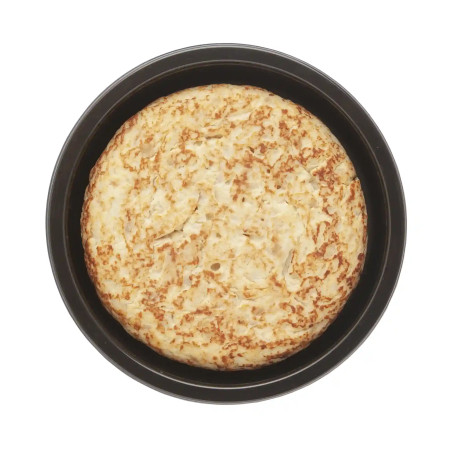Tortilla de patatas con cebolla