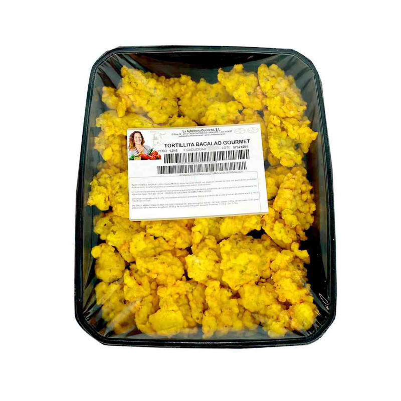 TORTITAS BACALAO