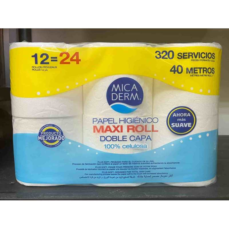 PAPEL HIGIENICO 12uds
