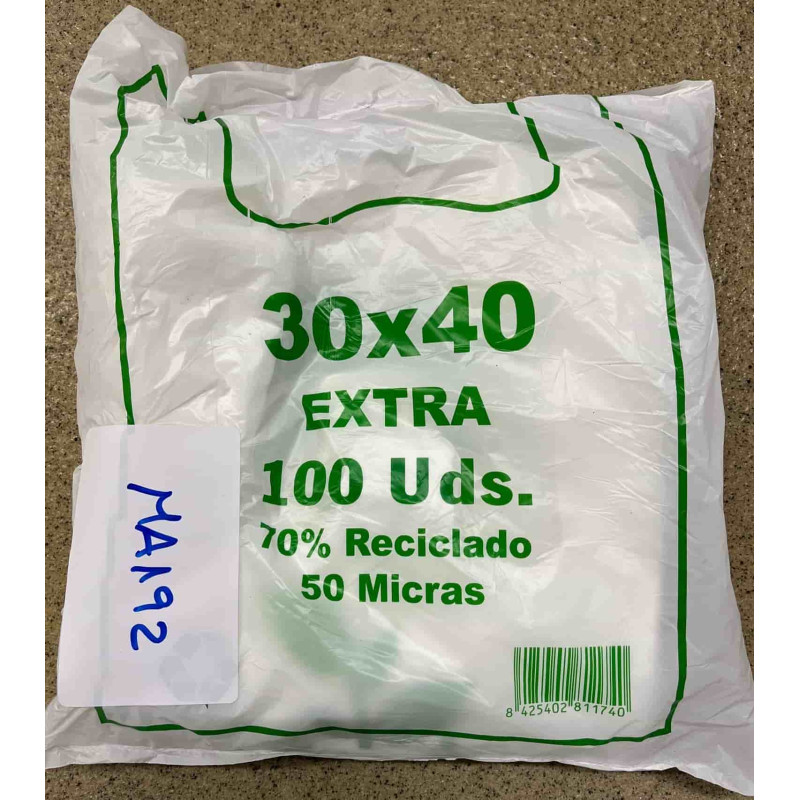 BOLSA ASAS 30X40 BIO 120u