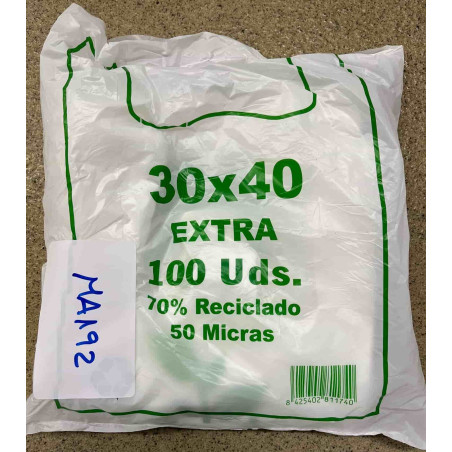 BOLSA ASAS 30X40 BIO 120u