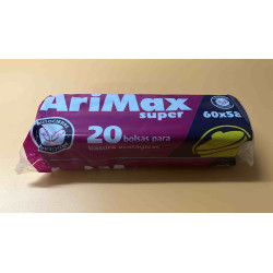 BASURA BOLSAS CUERDA FUERTE 60X58