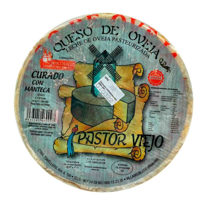 Q. MANTECA "Pastor Viejo"
