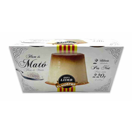 FLAN de MATO x2 110g