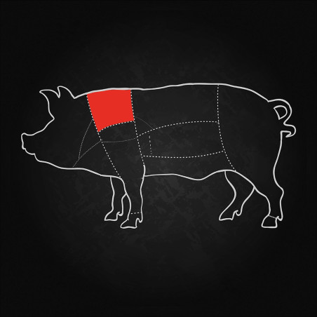 Cabezada fresca de Cerdo Semi Duroc | Distribuidor en Barcelona