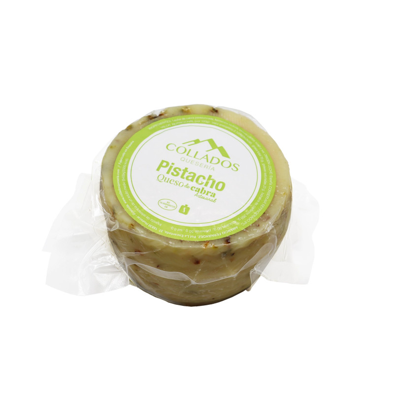 Queso cabra Collados artesanal pistachos | Distrución Barcelona