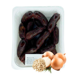 Morcilla de cebolla y piñones