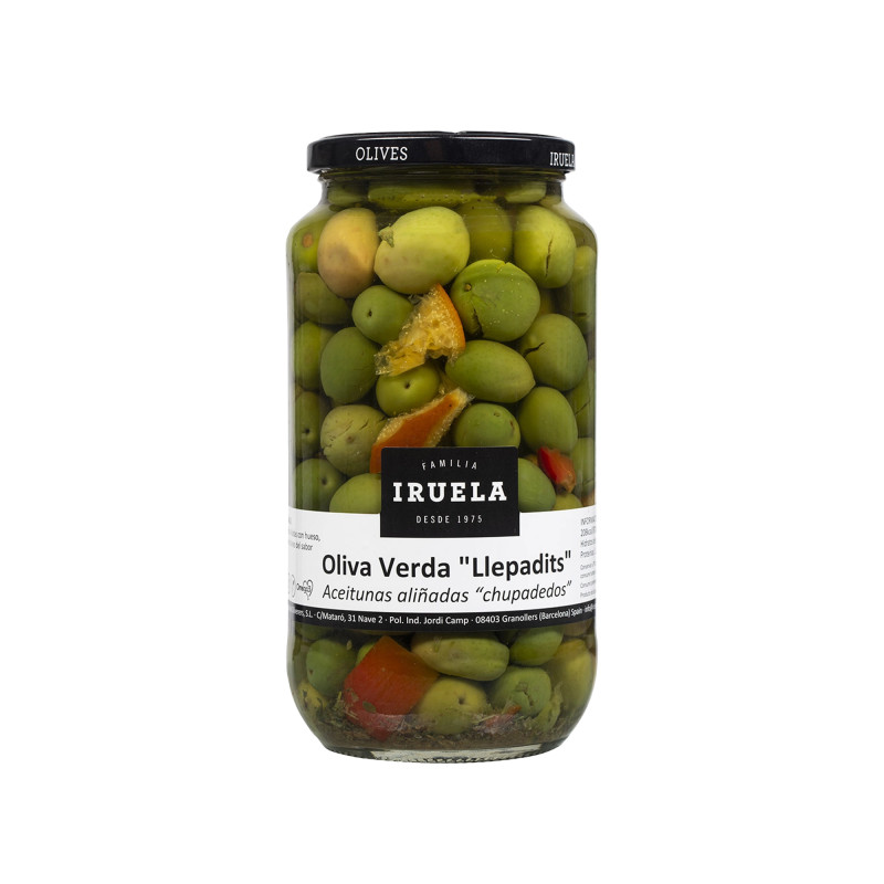 Oliva verde Chupadedos