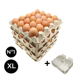 CAJA HUEVOS CAMPEROS ESTUCHE (XL)