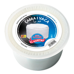 Queso fresco cabra y vaca 2 kg
