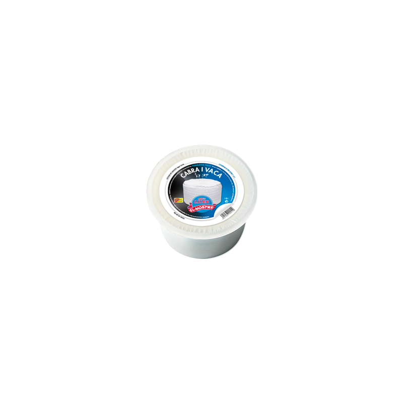 Queso fresco cabra y vaca 2 kg