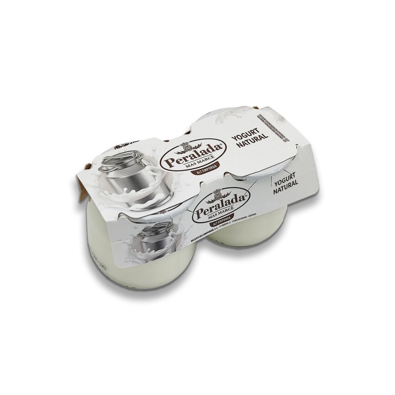 IOGURT NATURAL VACA PERALADA 2x125gr