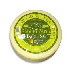 Queso oveja bajo en sal Gabino Pérez | Mar3sma Alimentació