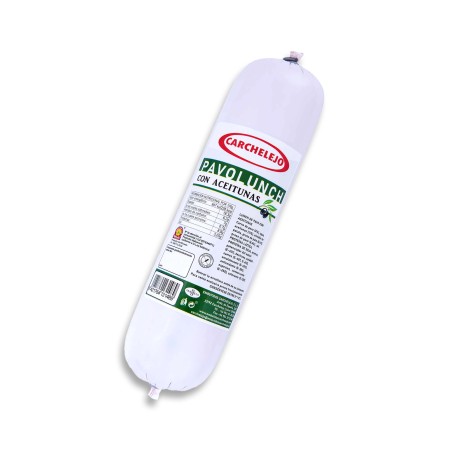 Mortadela de Pavo con Olivas | Venta al por mayor