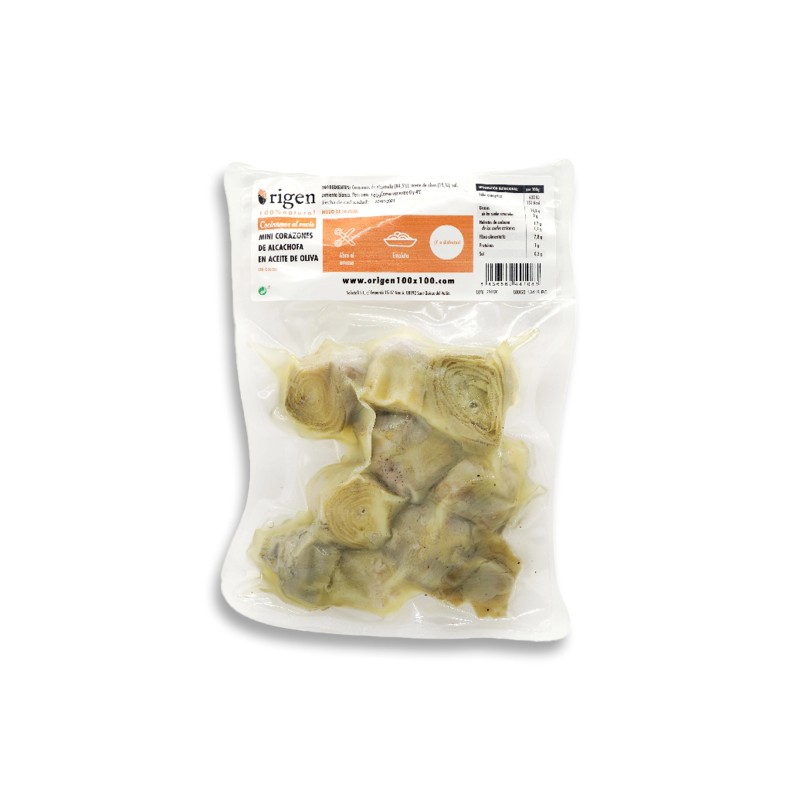 CORAZONES DE ALCACHOFA CON ACEITE ORIGEN