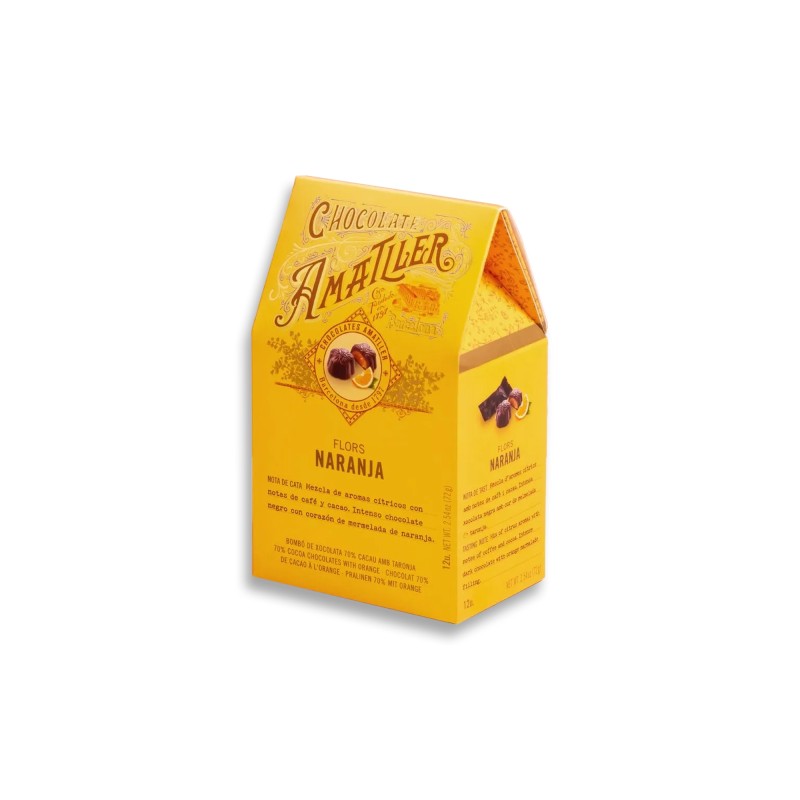 FLORES SIMON COLL CHOCO-NARANJA