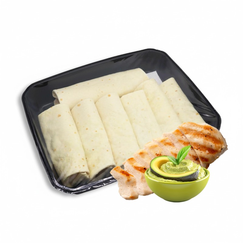 Burrito pollastre guacamole | Per a professionals