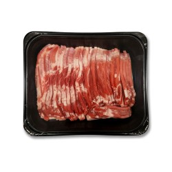 Panceta duroc fileteada con piel | Para restauración