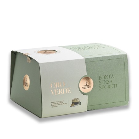 Panettone Fiasconaro Oro Verde 1Kg | Crema de Pistacho