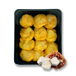 Patatas Olot cebolla y queso de cabra 12Uds | Mar3sma Alimentació
