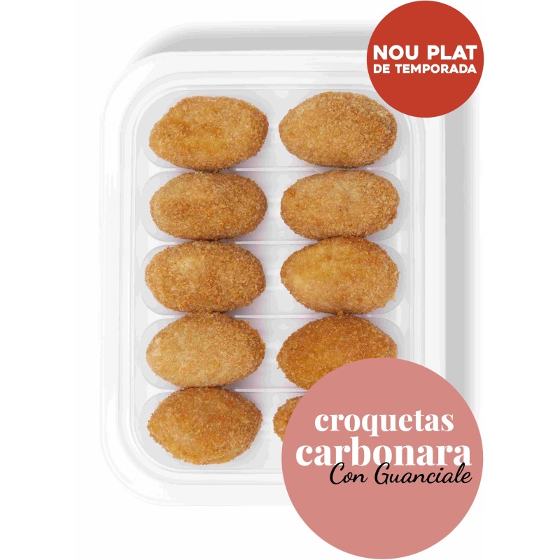 Croquetas Carbonara Guanciale 10uds | Mar3sma Alimentació Croquetas Carbonara Guanciale 10uds | Mar3sma Alimentació