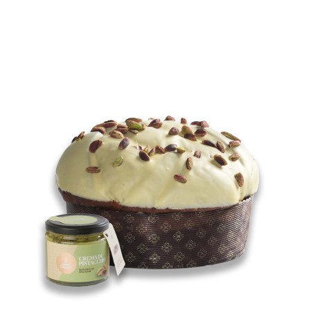 Panettone Fiasconaro Oro Verde 1Kg | Crema de Pistacho