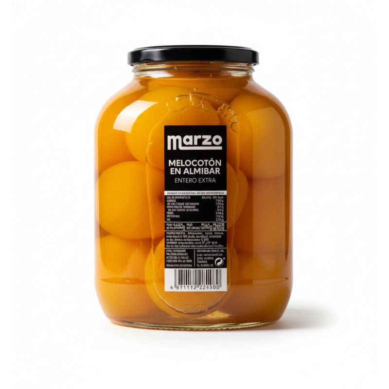 MELOCOTÓN ENTERO 3KG MARZO