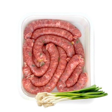 Butifarra Cruda Ajos Tiernos para Carnicerías