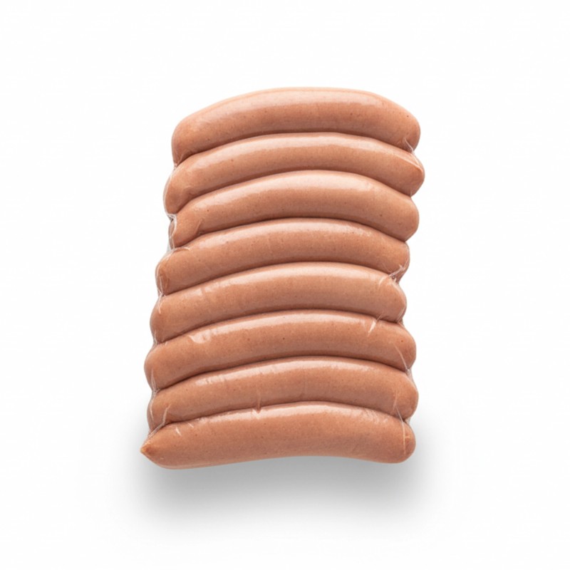 Cervela Larga Cocida | Formato Profesional