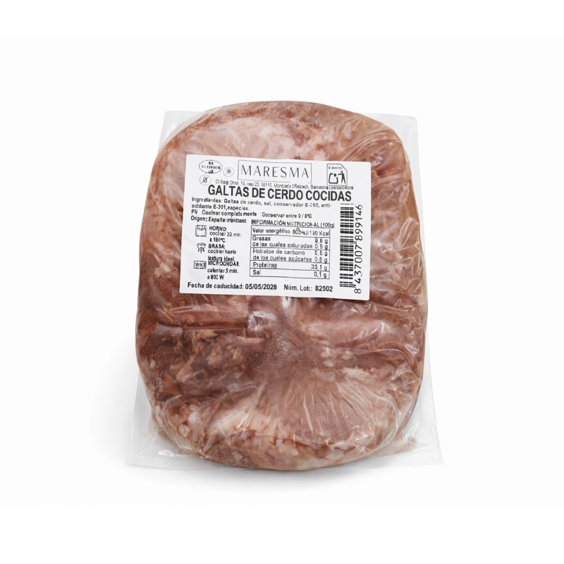 Galtes de porc cuites | Mar3sma Alimentació