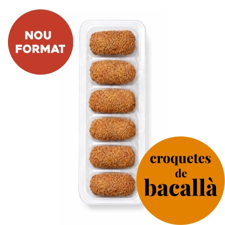 Croquetas de bacalao | Platos precocinados