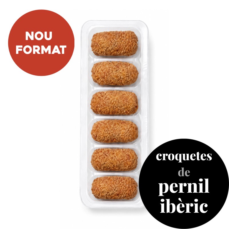 Croquetes de pernil ibèric| Plats precuinats
