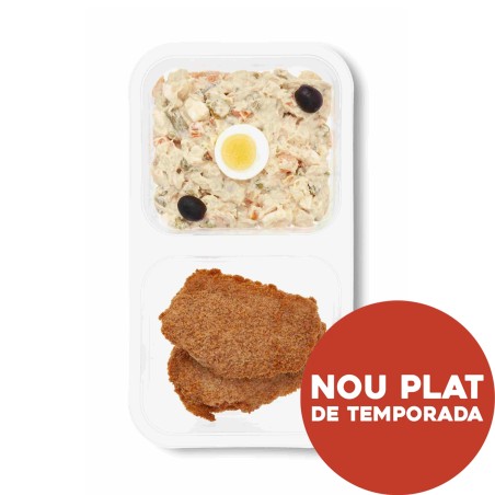 Duo de ensaladilla rusa y libritos | Platos precocinados