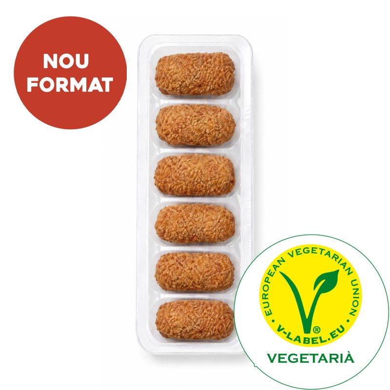 Croquetes d'espinacs i formatge | Plats precuinats