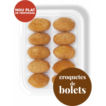 Croquetas de Boletus y Champiñones | Mar3sma