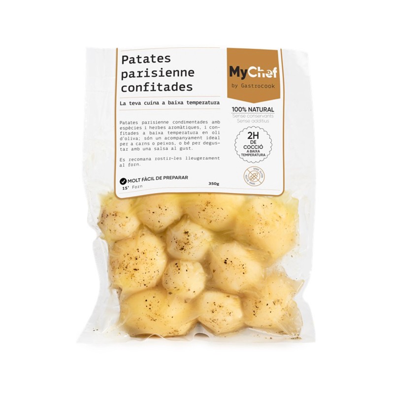 PATATES PARISIENNE CONFITADES MY CHEF
